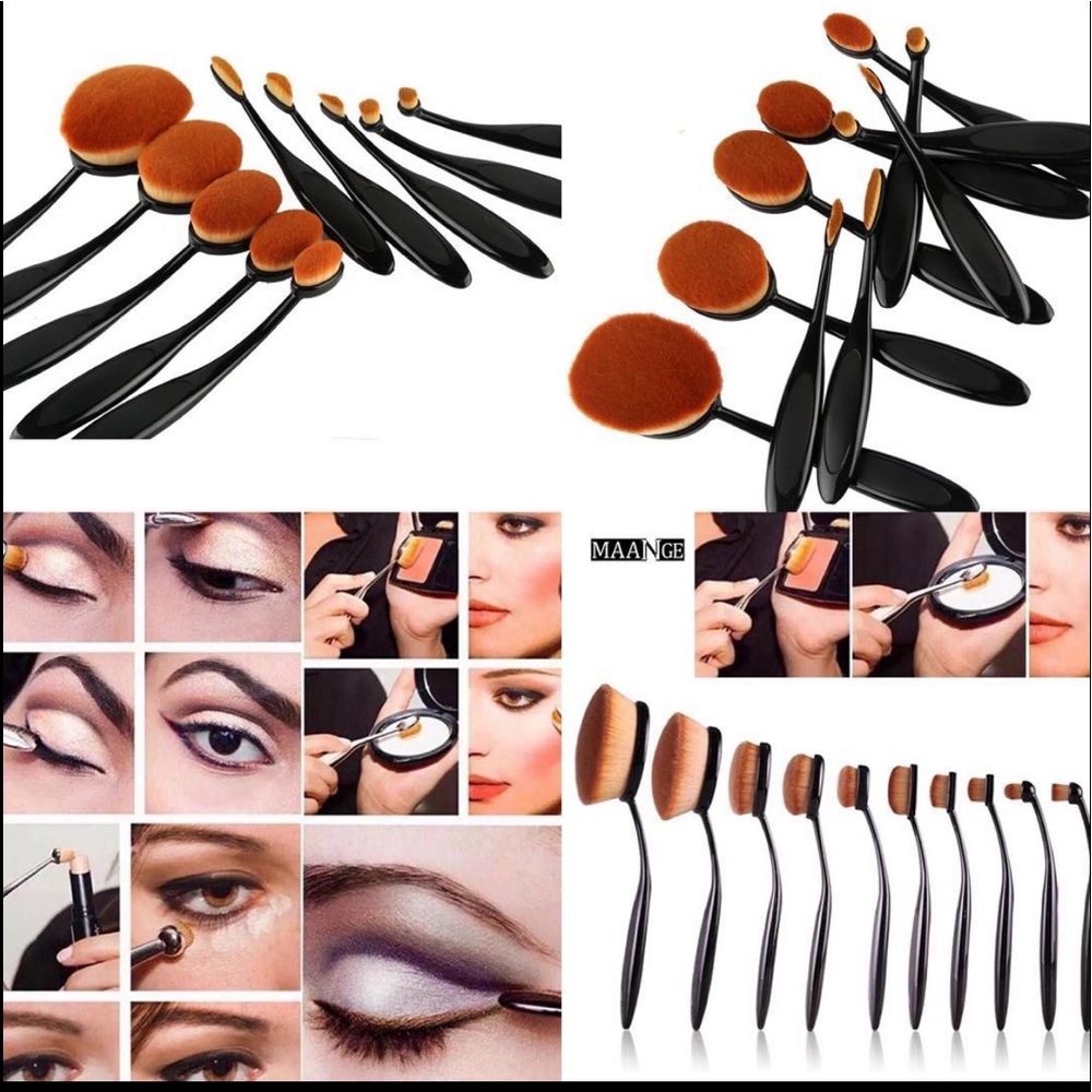 brushes to blend makeup 💄